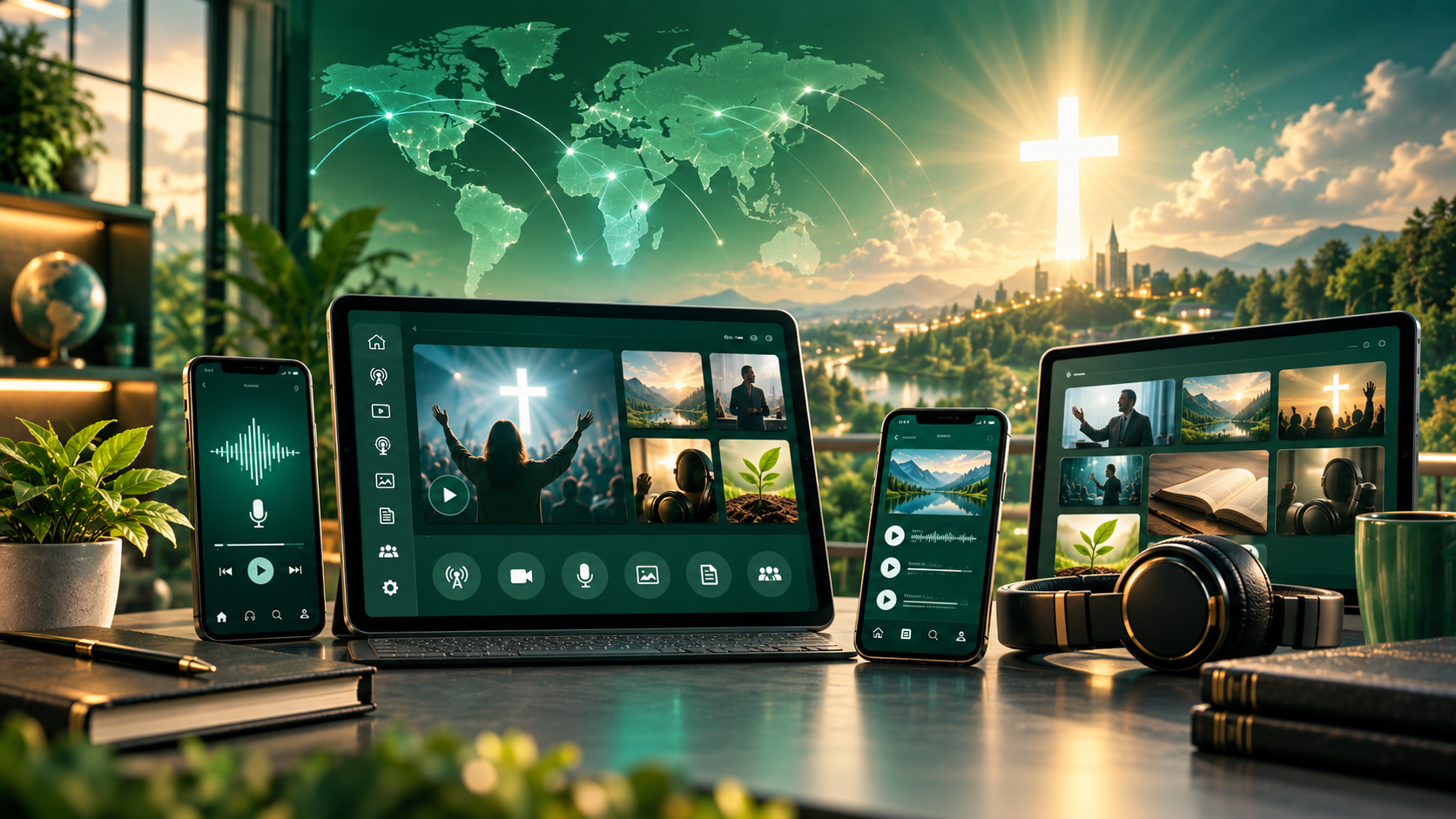 Website and cloud media development